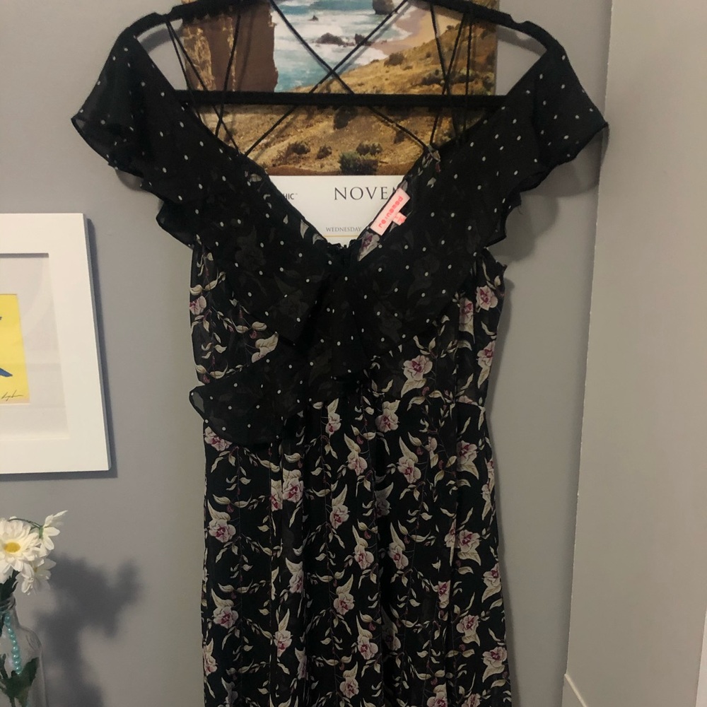 Floral midi dress